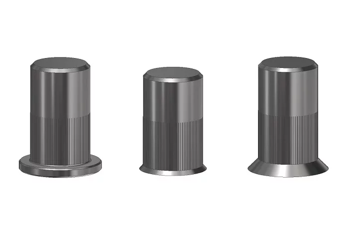 CYLINDRICAL RIVET NUTS CLOSED END