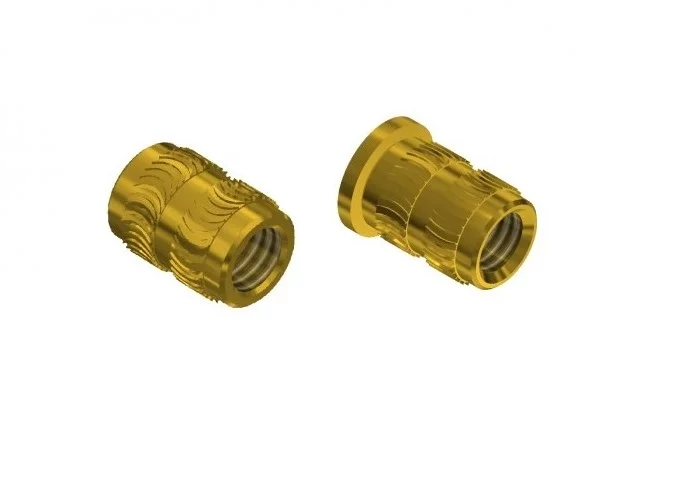 BRASS THREADED INSERTS MOULD-IN INSTALLATION UHL_HHL