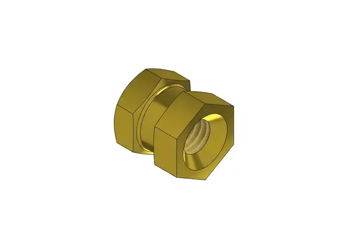 DIN 16903 THREADED INSERT FOR PLASTICS TYPE E